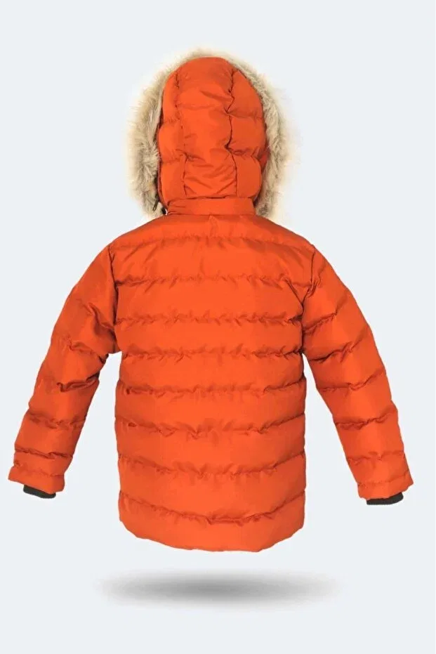 Детское пальто для девочек с длинным рукавом Slazenger, Orange — фото 2