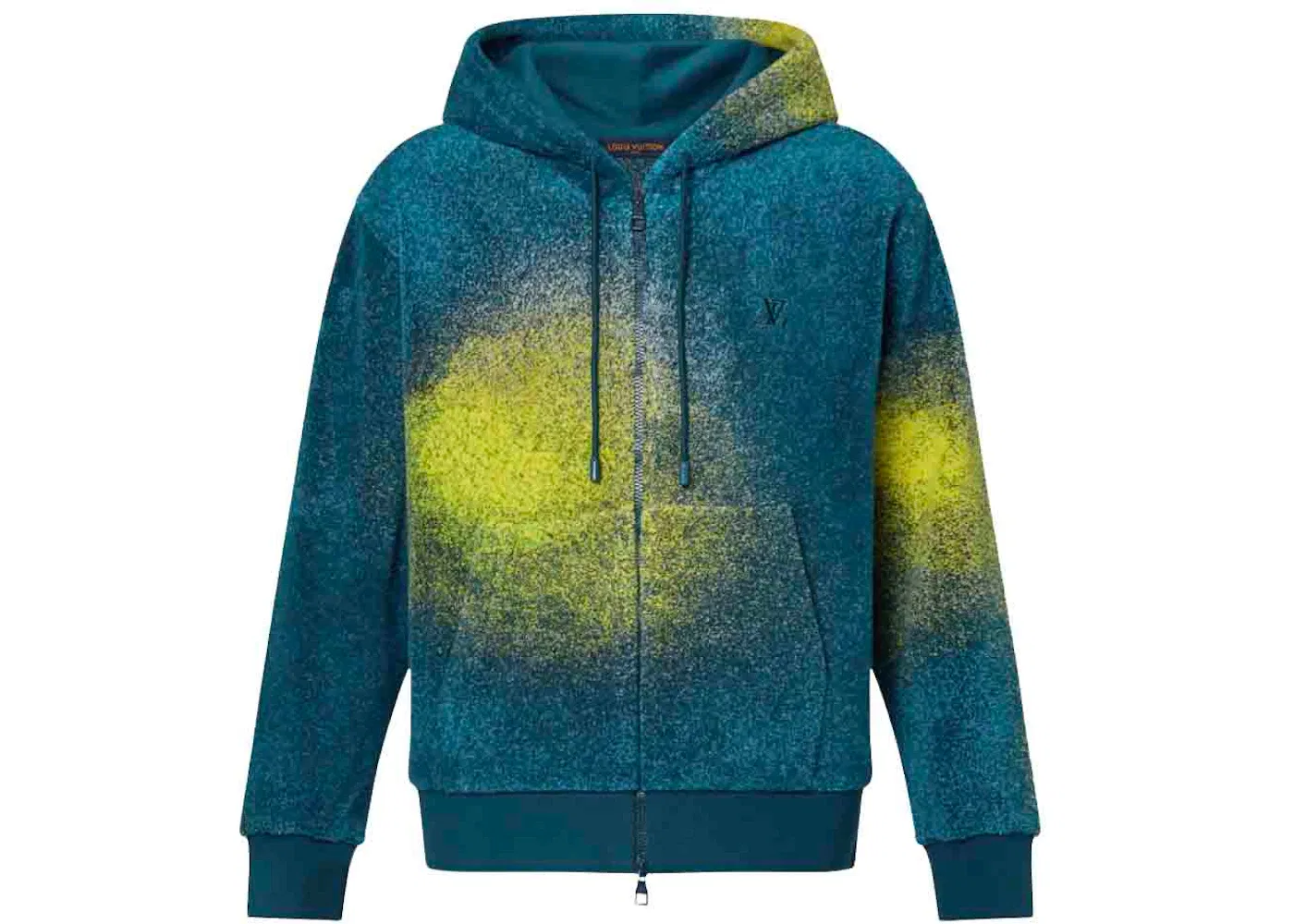 Мужской худи с вышивкой Louis Vuitton, Multicolor