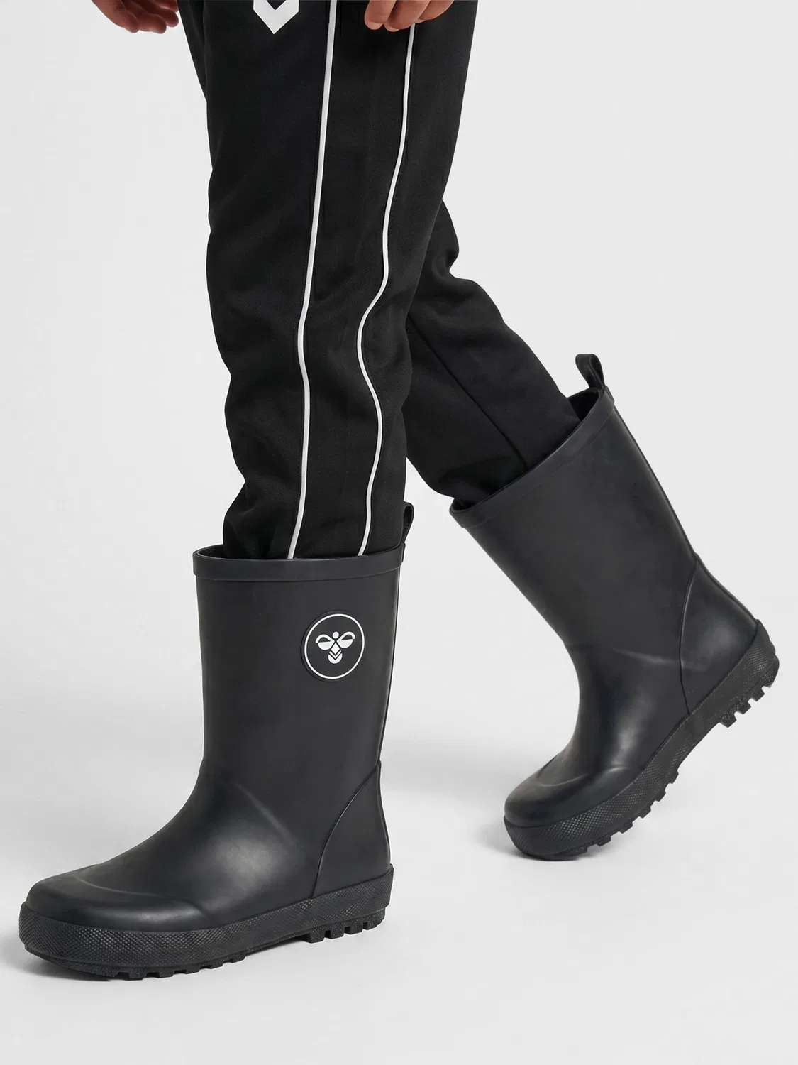Детские резиновые сапоги Rubber Boot Draußen Hummel, Schwarz — фото 2