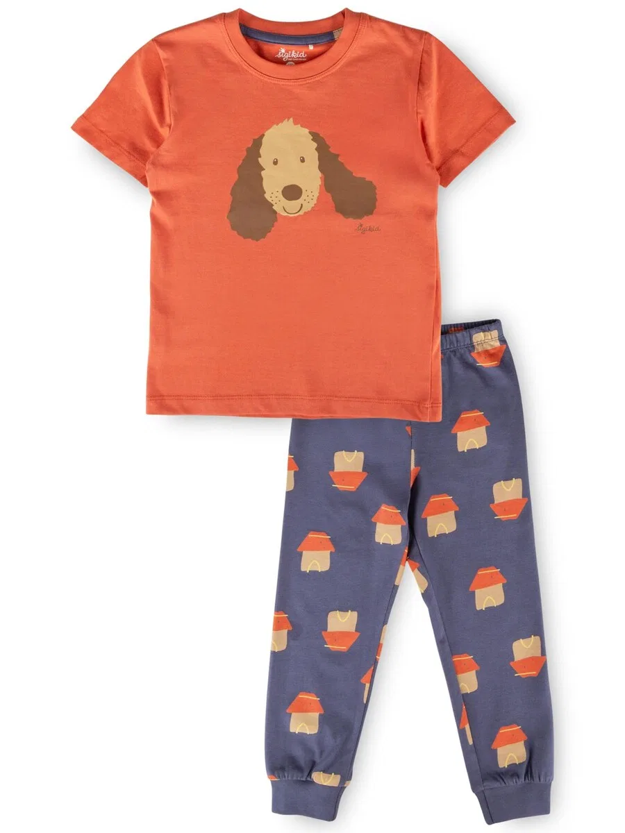 Пижама "Pyjama Kinder Schlafanzug" красного цвета Sigikid