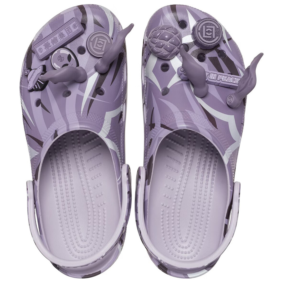 

Сабо Crocs Classic x CLOT Unisex, фиолетовый