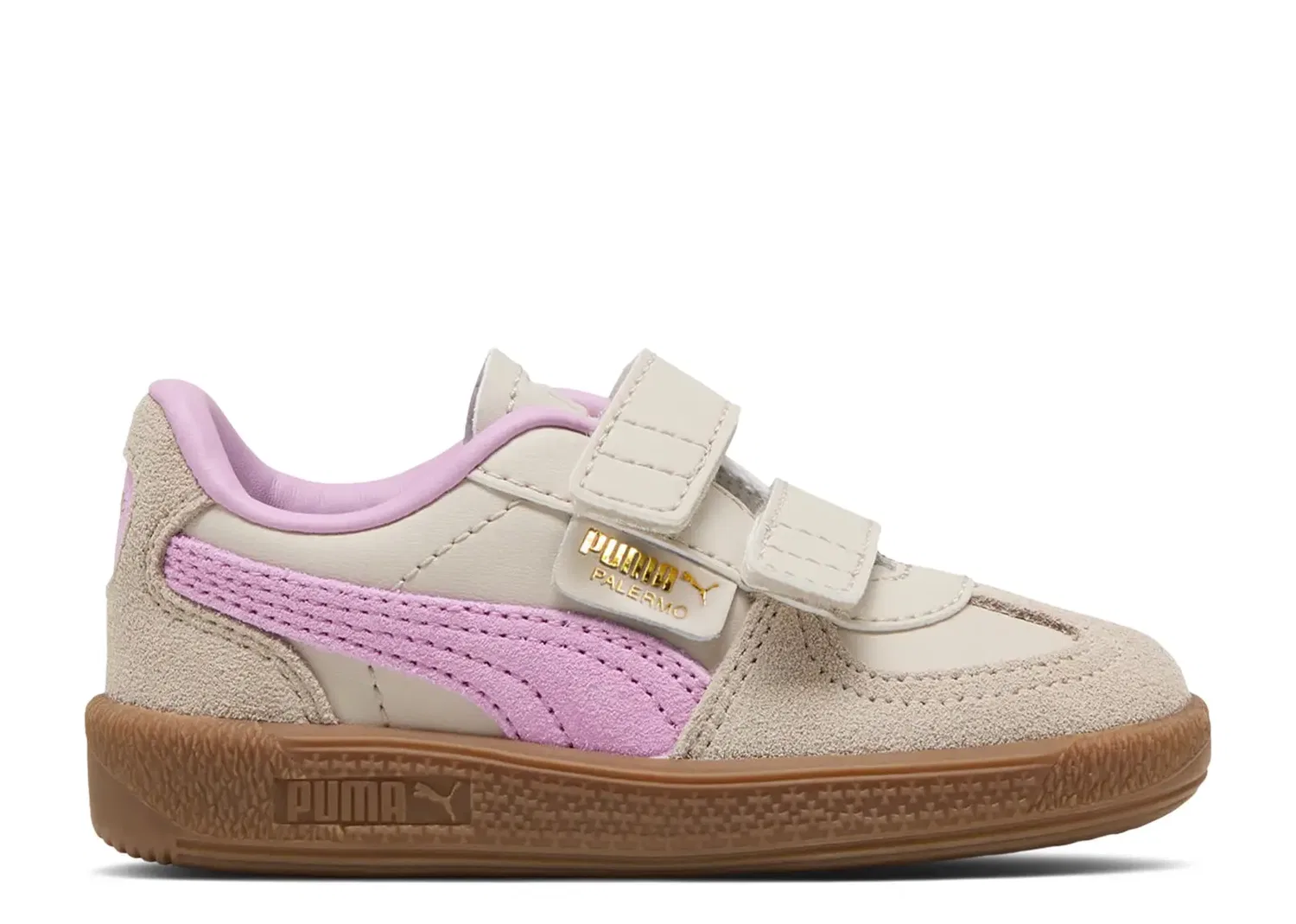 Кроссовки Puma Palermo Leather TD, серебряный