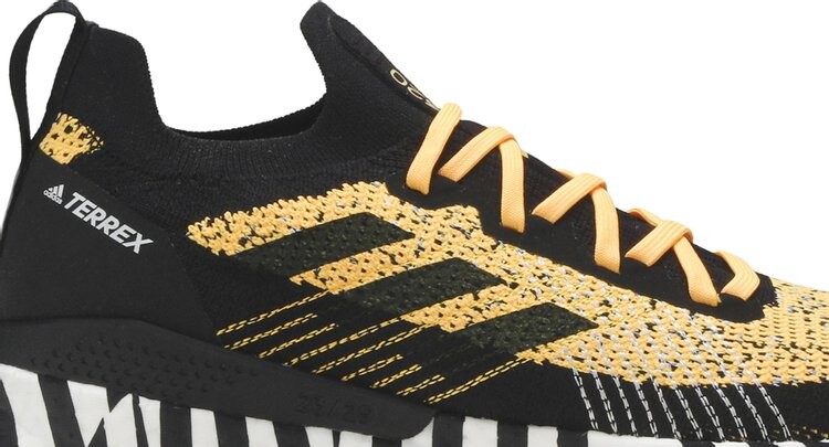 Кроссовки Adidas Terrex Two Ultra Primeblue 'Solar Gold', золотой — фото 3
