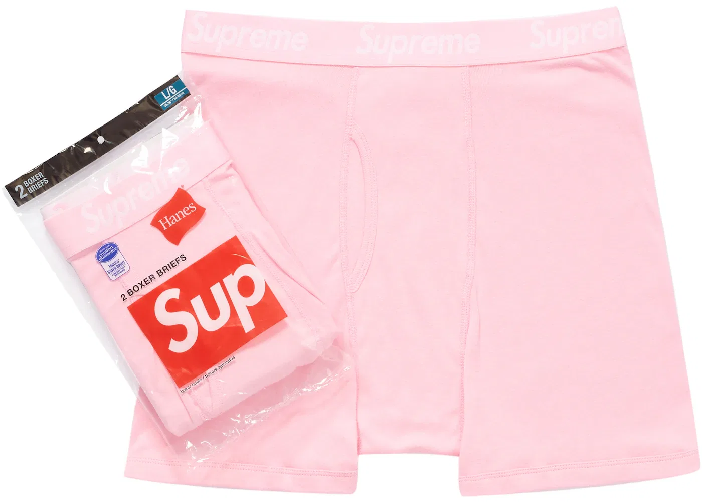 Детские трусы-боксеры хлопковые набор 2 шт Briefs (2 Pack) Supreme, Pink