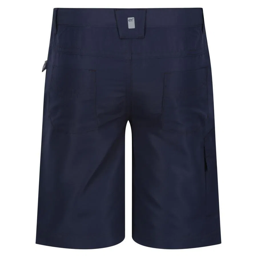 Детские шорты карго с принтом Regatta Sorcer II, Blau Navyblau Mitternachtsindigo — фото 4