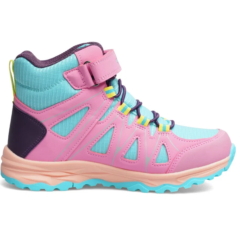 Детские кроссовки Hummel Reyo High Jr., Розовый — фото 2
