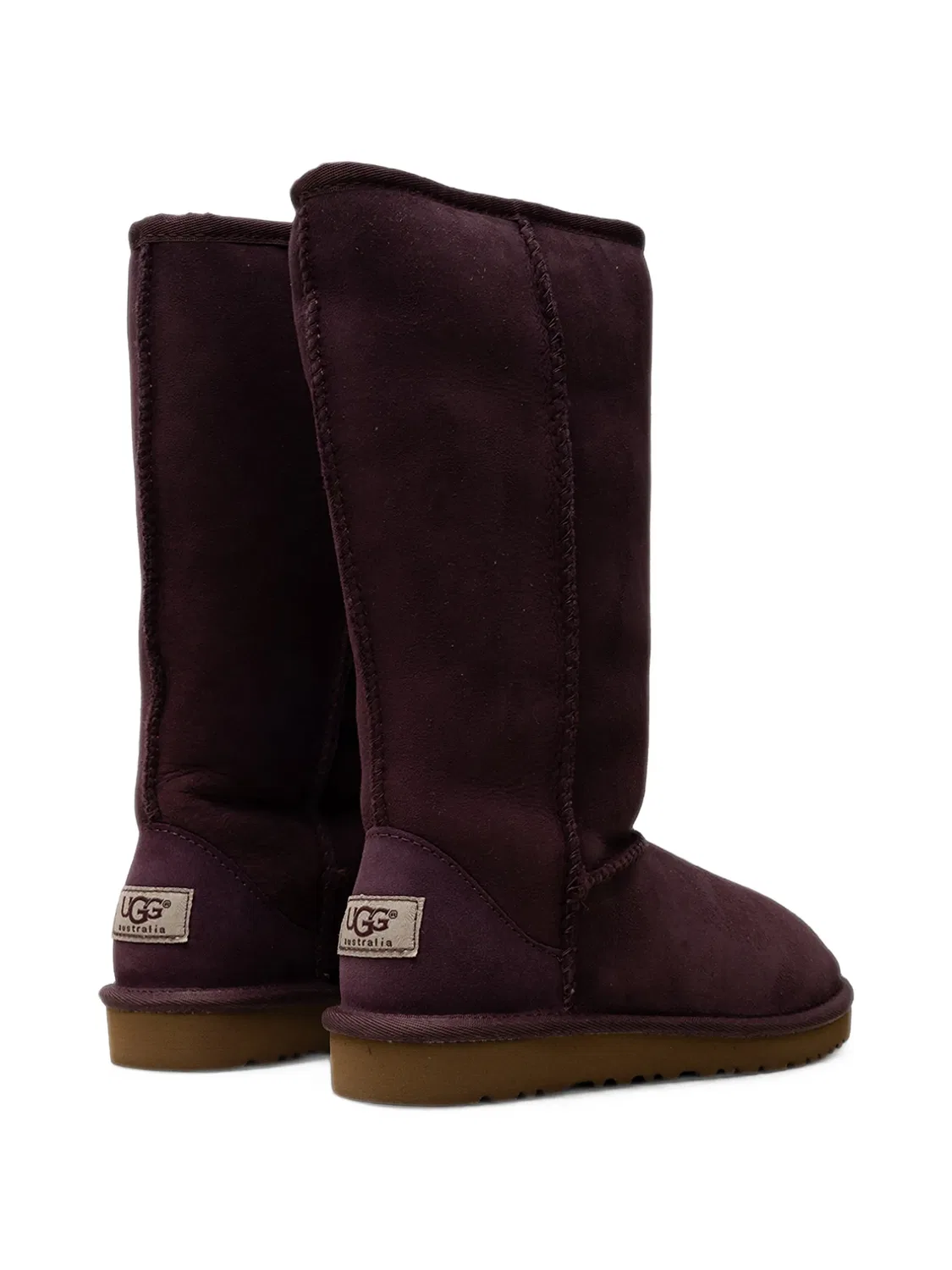 Сапоги Classic Tall фиолетовые замшевые UGG, фиолетовый — фото 2