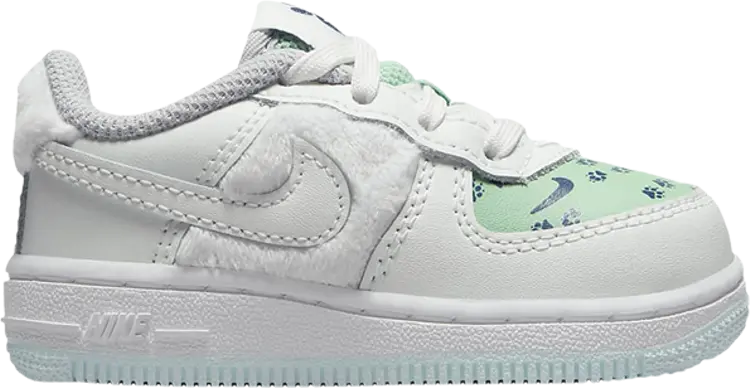 

Кроссовки Nike Force 1 Low SE TD 'Pawprints', белый