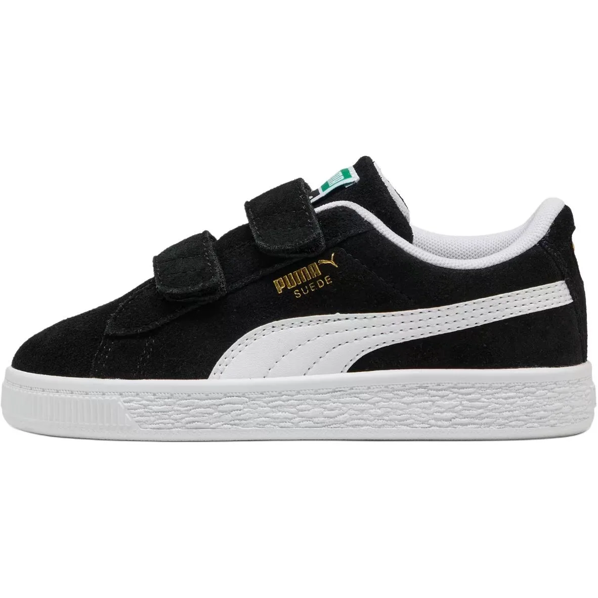 PUMA Классические удобные устойчивые к истиранию низкие детские скейтерские кроссовки black white kids