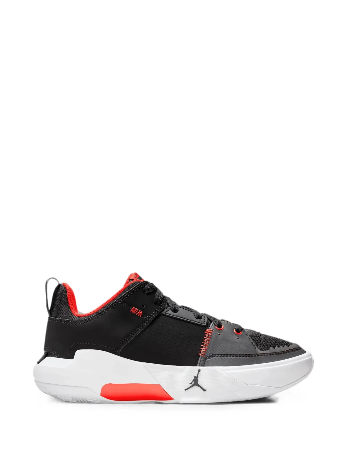 Кроссовки One Take 5 Black/White/Anthracite/Habanero Red Jordan Kids, черный — фото 2