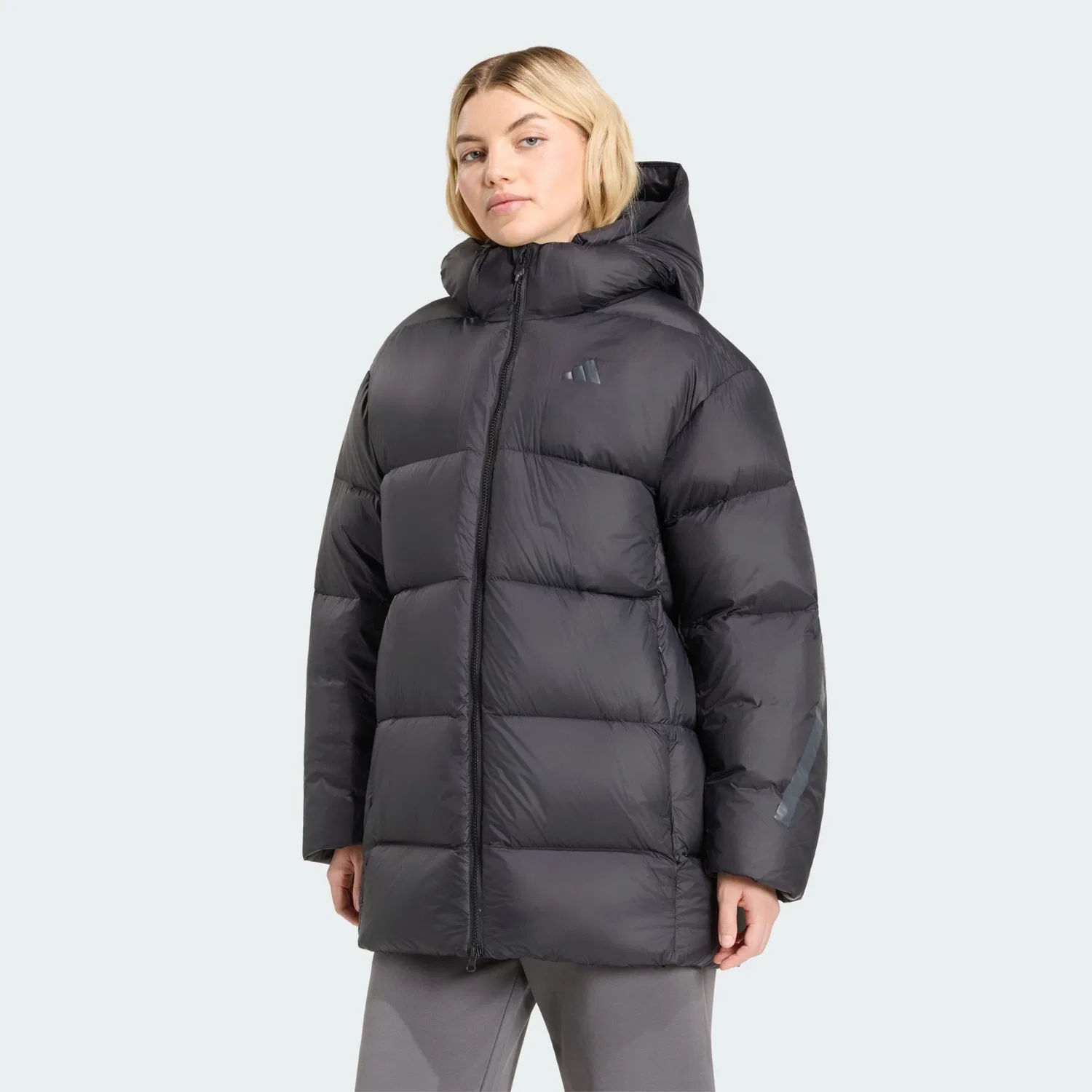 Мужская куртка-пуховик Z.N.E. Puffer Jacke Adidas, Schwarz