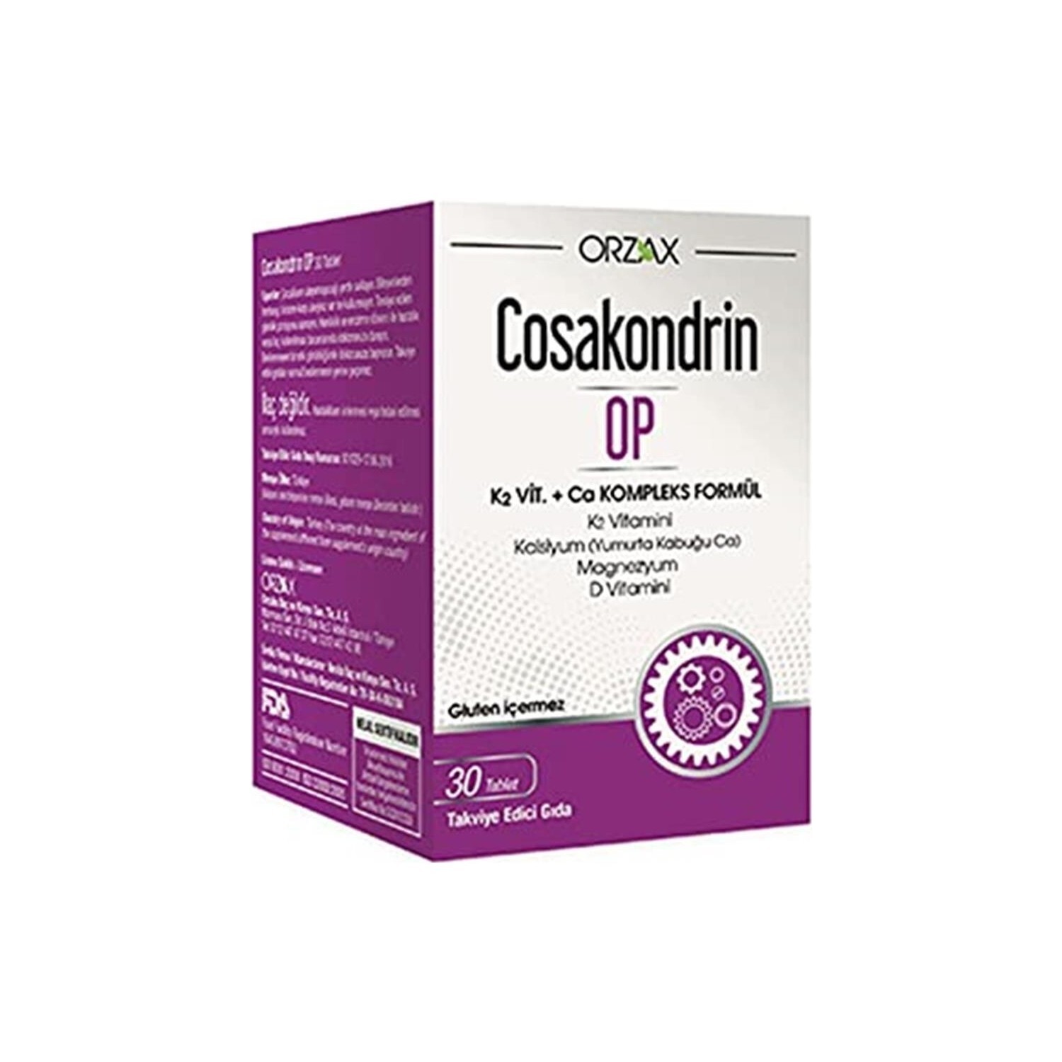 

Добавка Orzax Cosakondrin Op, 30 таблеток