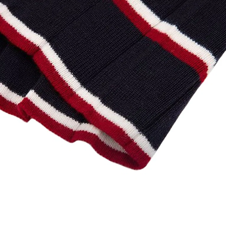 Детское платье для девочек в полоску Navy Blue Red White Stripes Tommy Hilfiger — фото 4
