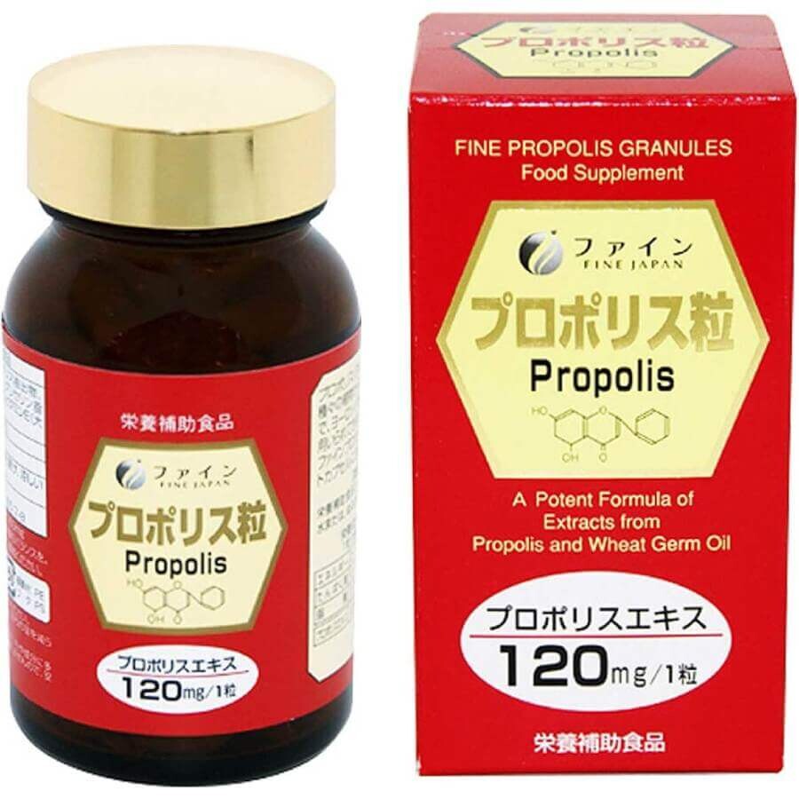 

Прополис Fine Japan Propolis 120 мг, 150 капсул