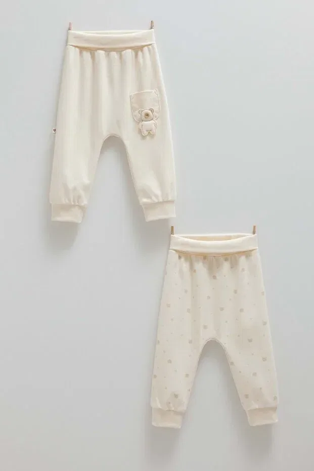 Детские брюки для девочек хлопковые Caramell, Beige