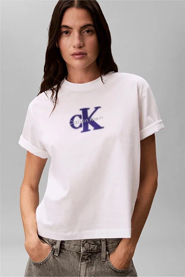 Женская футболка с коротким рукавом Calvin Klein, Multi — фото 2