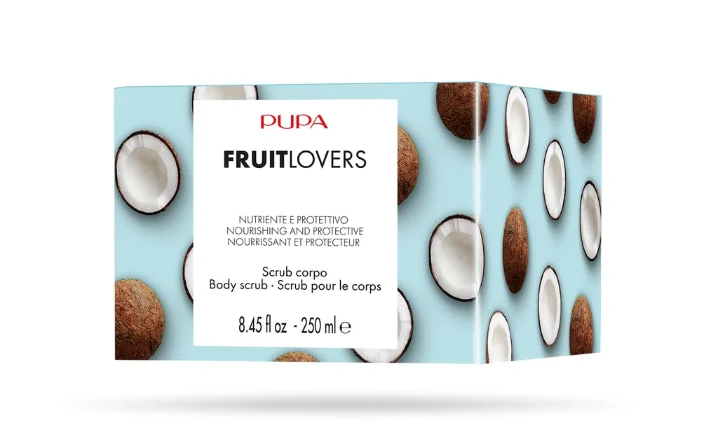 Скраб для тела Pupa, Fruit L Scrub Corpo Cocco, 10 г