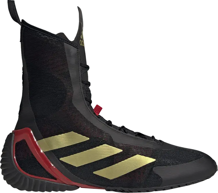 

Кроссовки Adidas Speedex Ultra 'Black Gold Metallic', черный