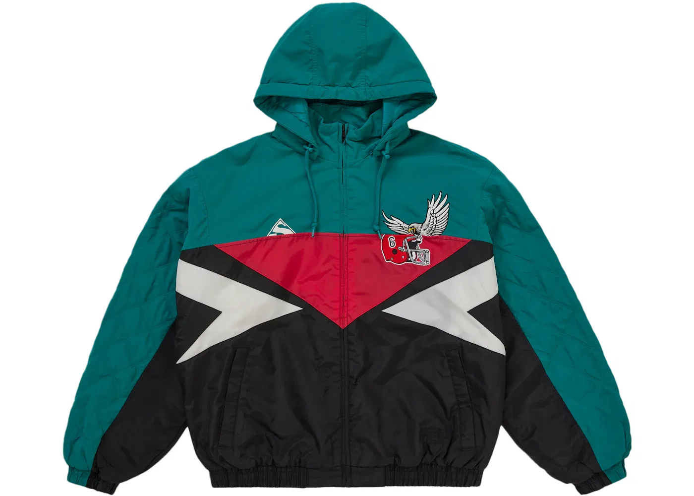 Мужская куртка-стадион с разрезом Split Stadium Jacket Supreme, Teal