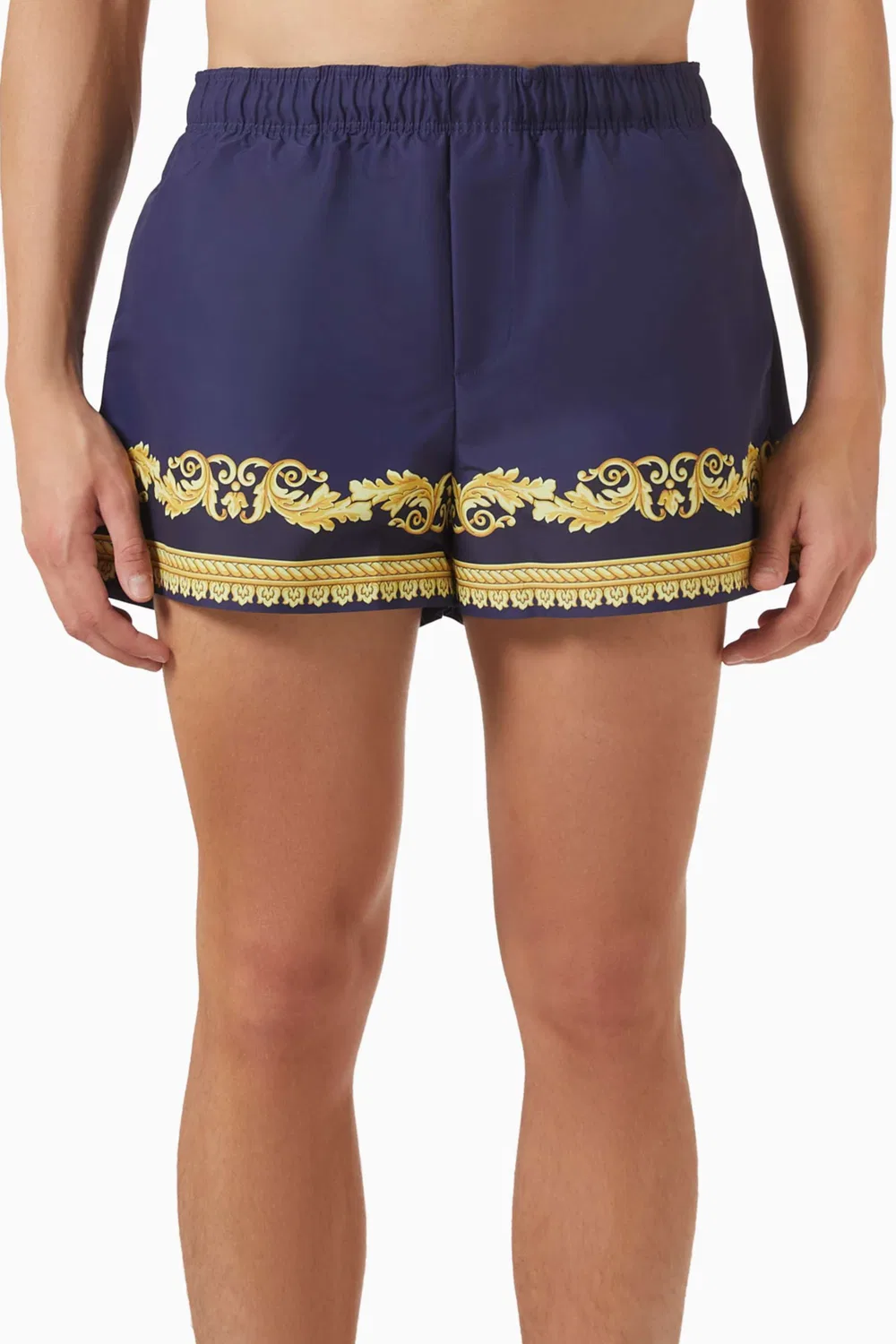 Шорты для плавания с принтом New Barocco Versace