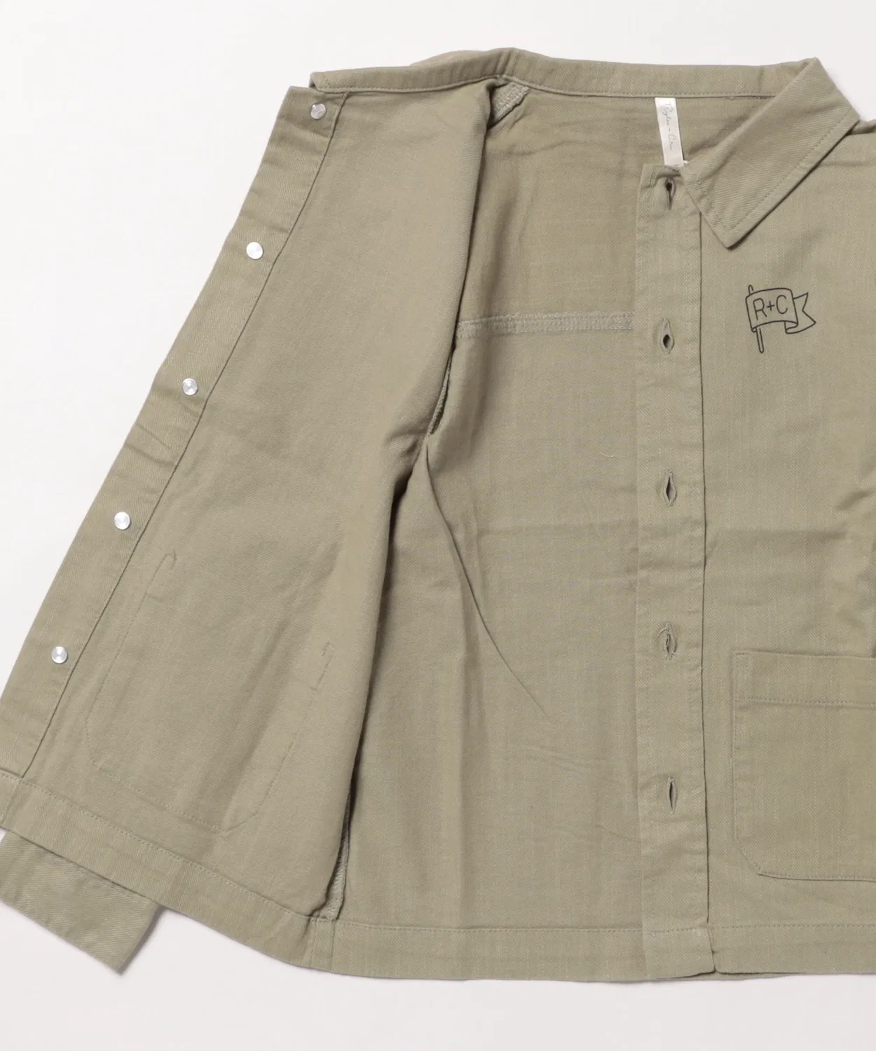 Детский длинный боди-комбинезон с длинным рукавомENZO SHIRT FERN Mag., Green — фото 3