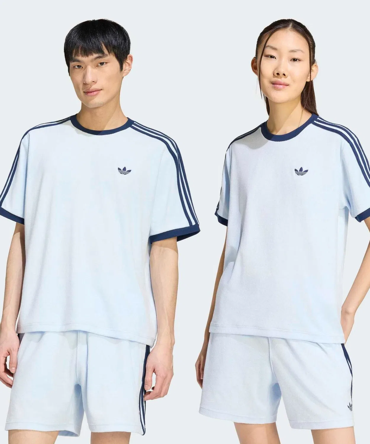 Футболка свободного кроя с графическим принтом Terry Kari Adidas, Blue