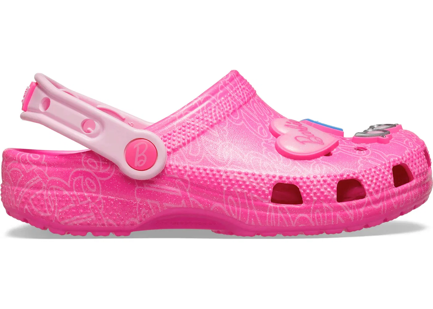 Детские сабо-клоги Crocs Classic Clog Barbie, Pink