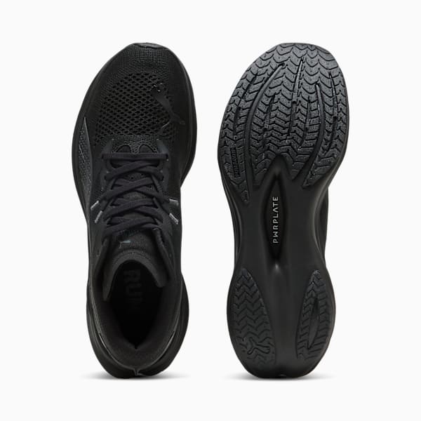 Мужские кроссовки для бега по шоссе с широкими ступнями Deviate Nitro 3 Puma, черный — фото 4