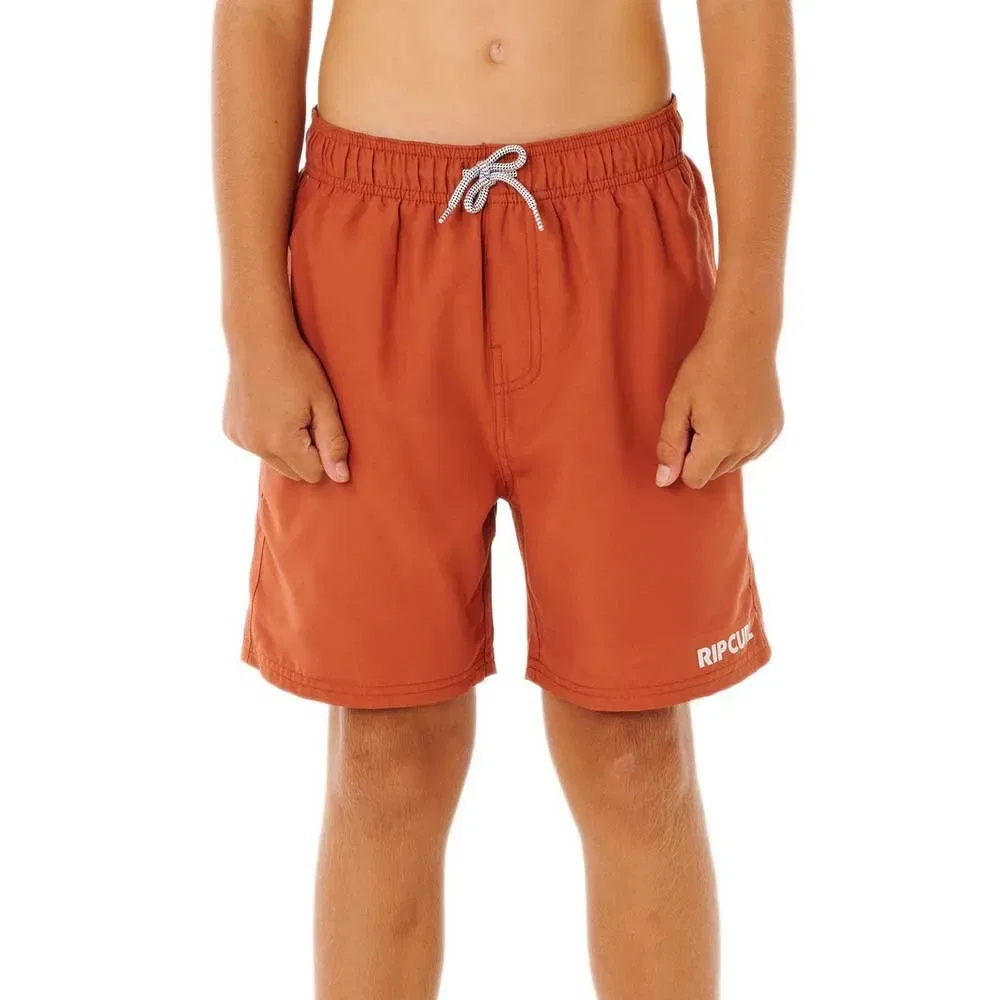 Шорты для плавания Streamline Offset Volley Rip Curl, оранжевый