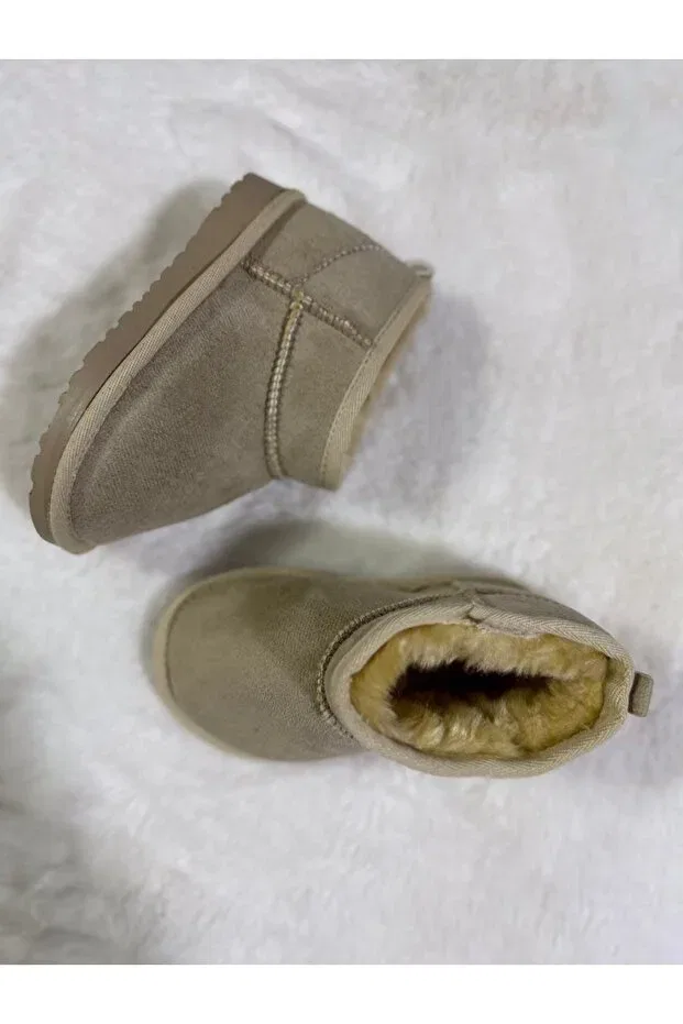 Детские ботинки для девочек с водоотталкивающей пропиткой Aerum, Beige