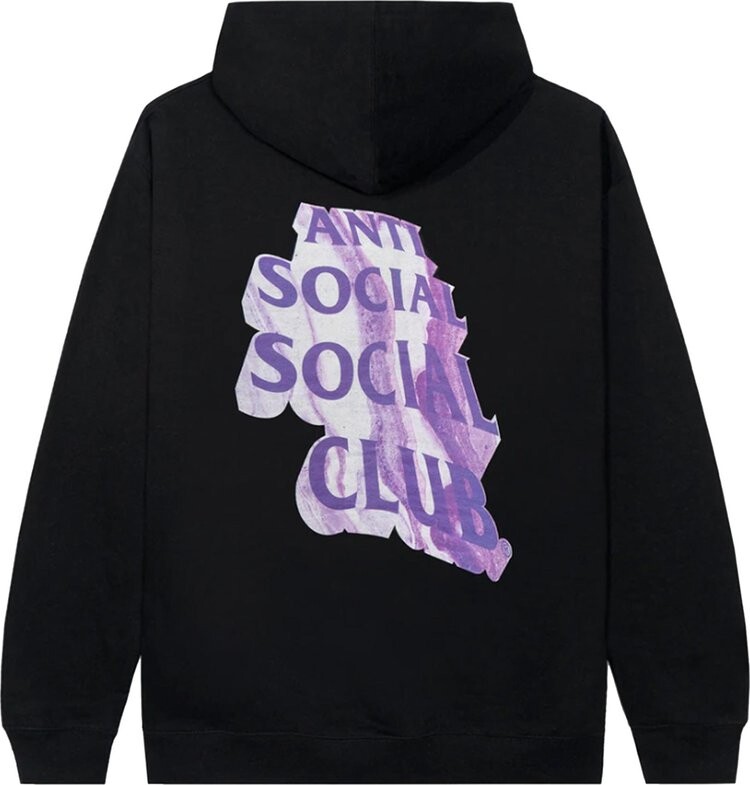 Худи Anti Social Social Club Heart As Rock Hoodie 'Black', черный — фото 3