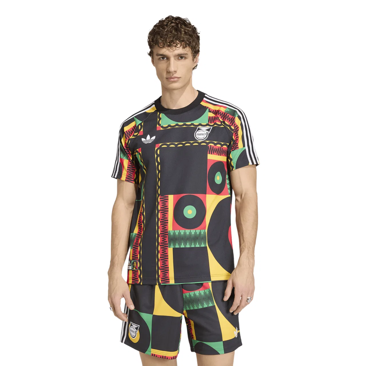 Футболка для мужчин Jamaica Originals Adidas, мультиколор