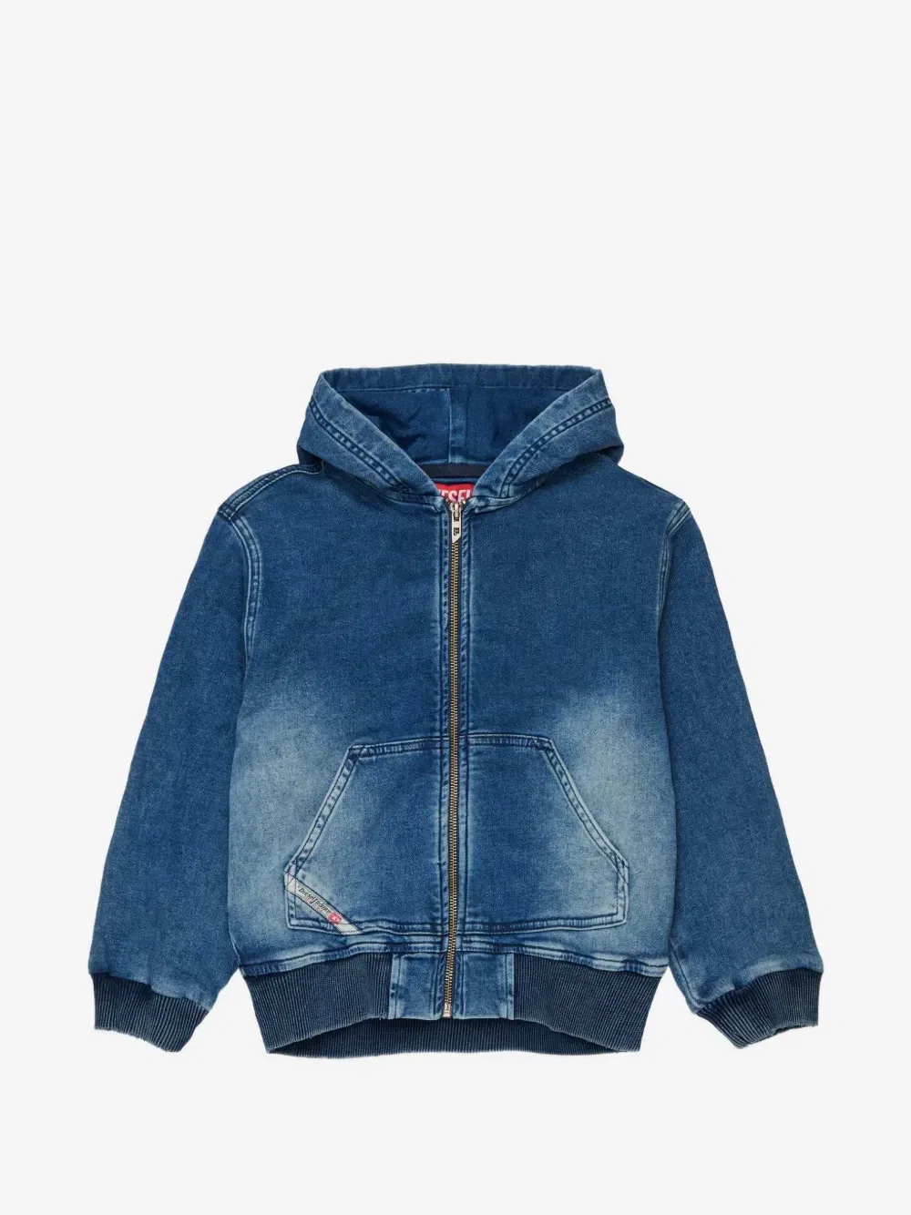 Толстовка на молнии из Jogg Jeans Diesel Kids, синий