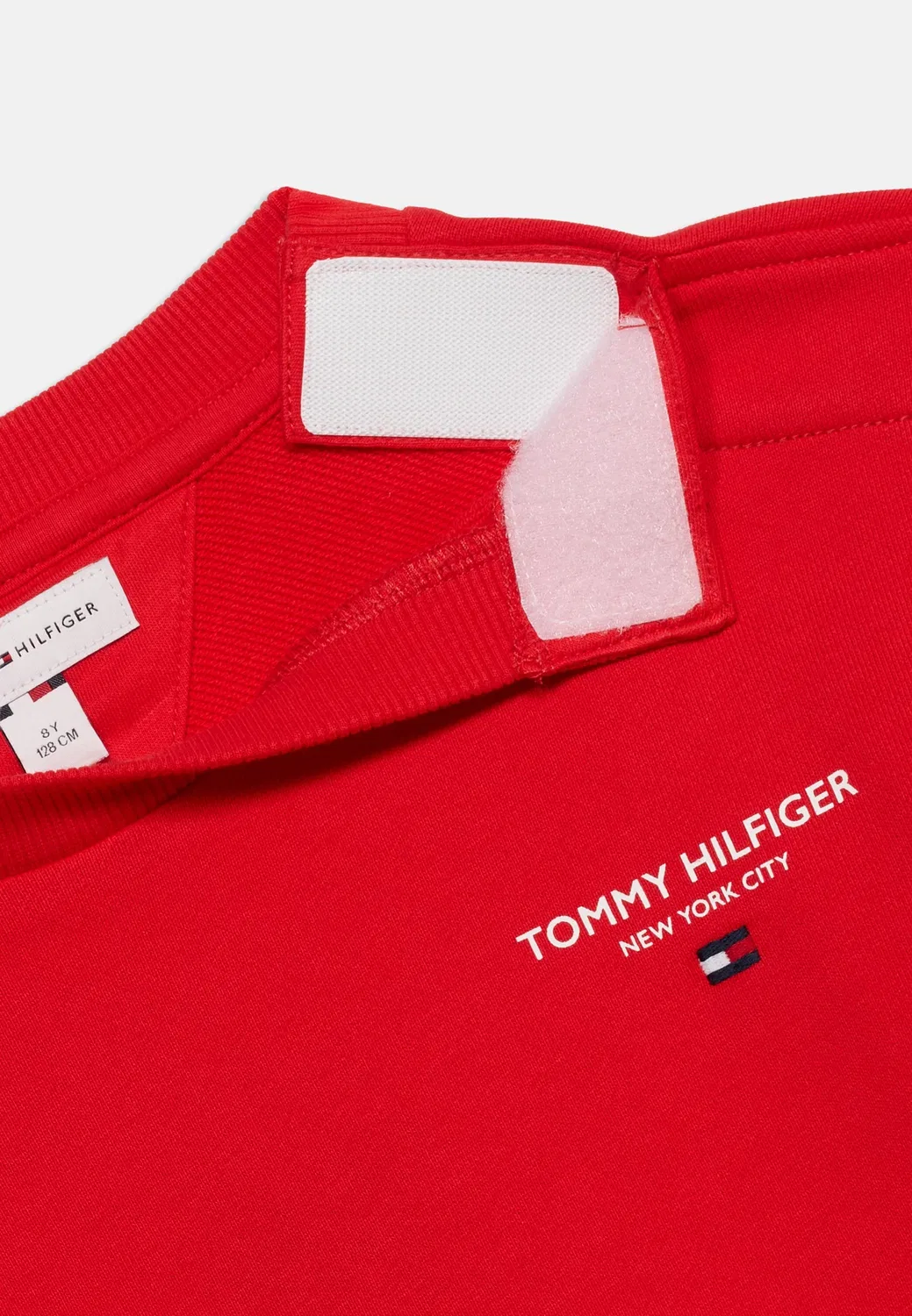 Толстовка унисекс с логотипом Tommy Hilfiger, Red Glare — фото 3