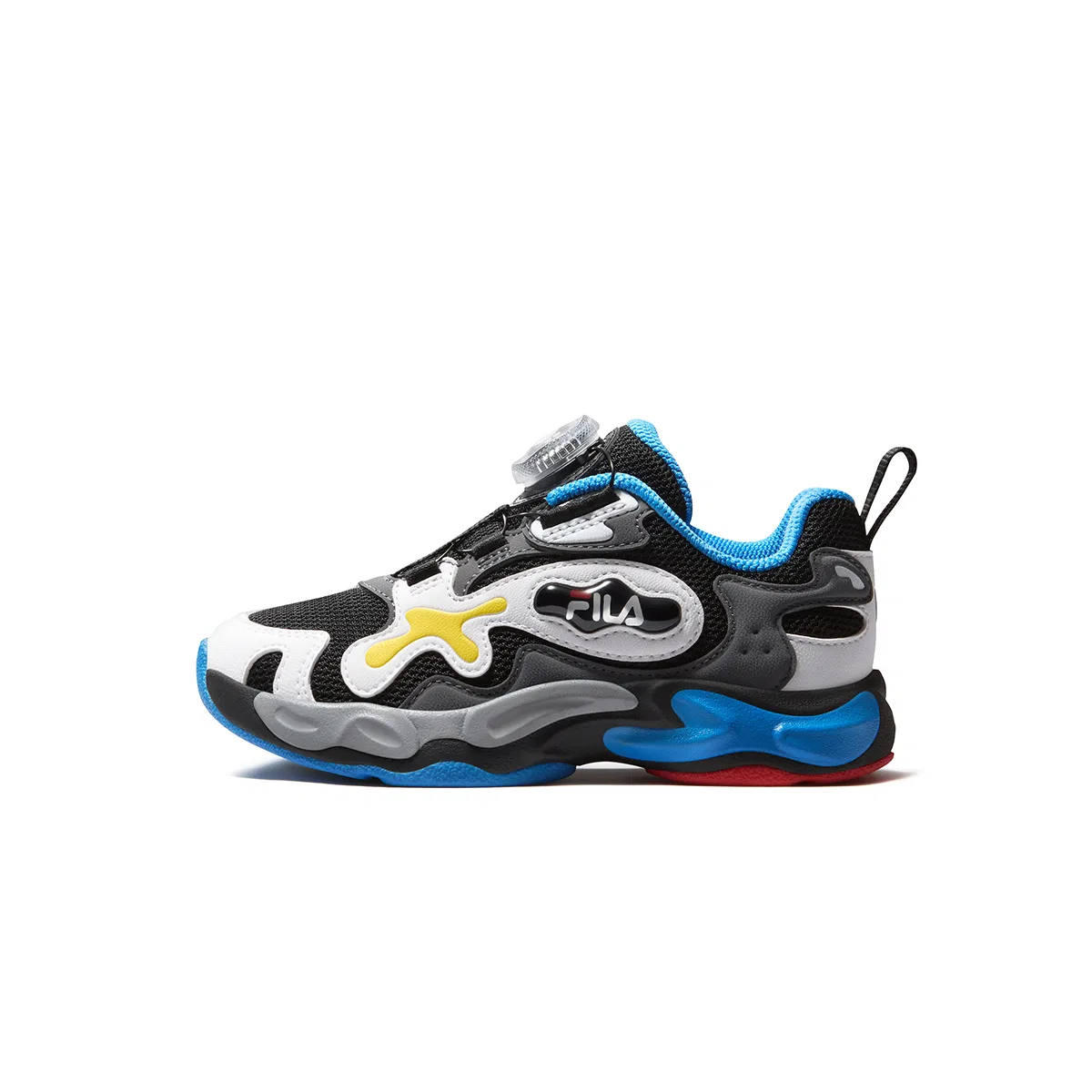 Детские кроссовки для мальчиков с синтетической кожи и текстиля Low Top FILA KIDS