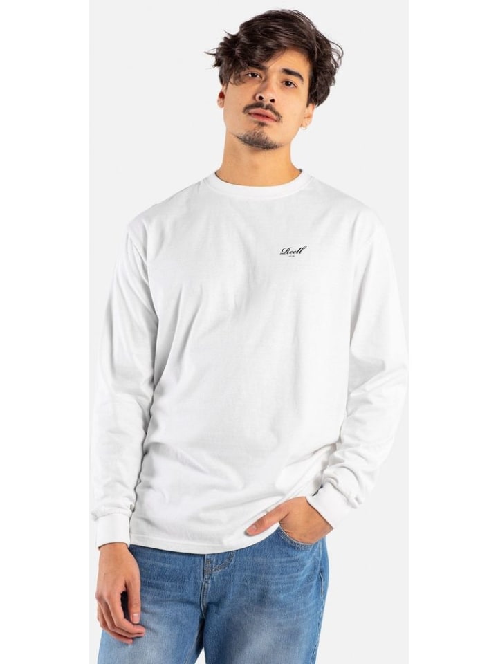 

Reell Футболка с длинным рукавом «Small Script Longsleeve» белого цвета
