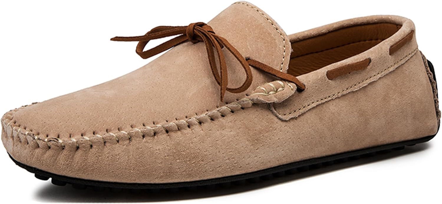 

Мужские повседневные слипоны Minishion Boys, удобная летняя обувь-лоаферы для вождения YY002, хаки