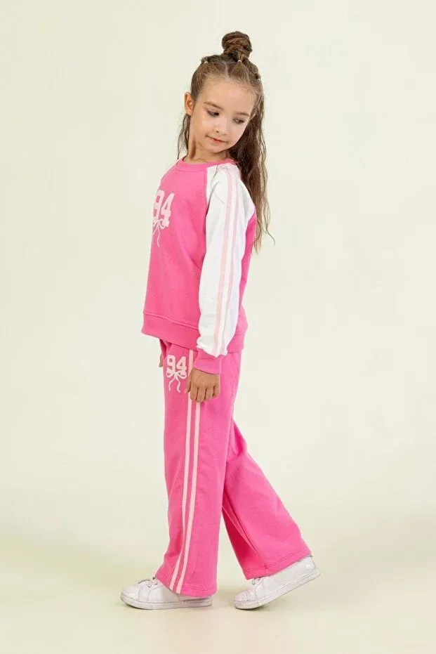 Детский спортивный костюм для девочек с принтом Ww Waka Waka Kids Store, Fuji — фото 4