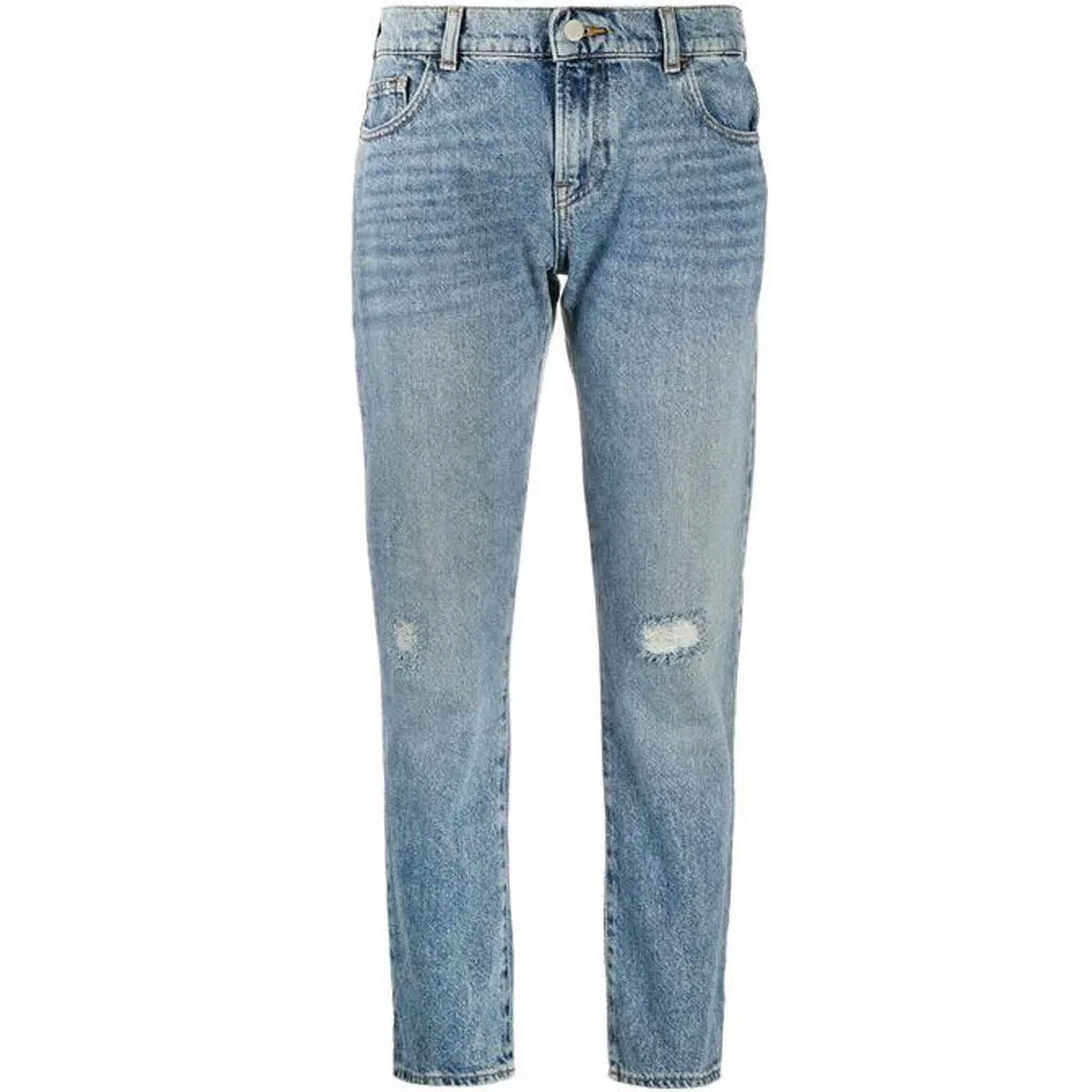 Джинсы, зауженные, Emporio Armani, Blue