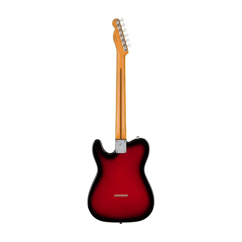 Электрогитара Fender Telecaster с золотой фольгой Candy Apple Burst — фото 2