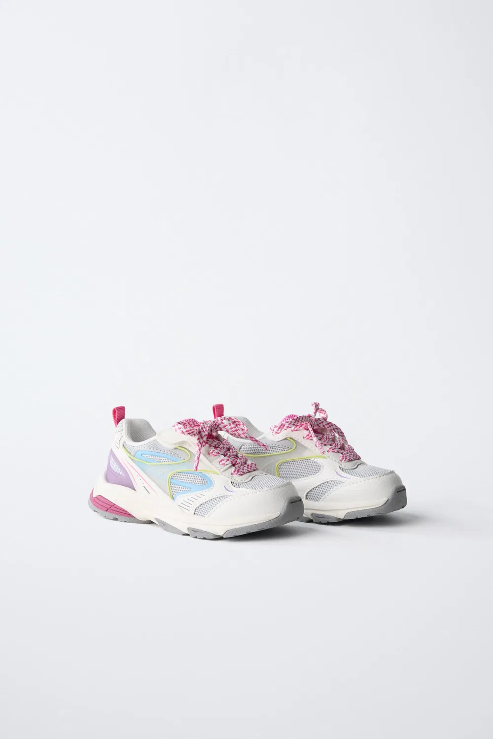 Яркие кроссовки ZARA, White — фото 2