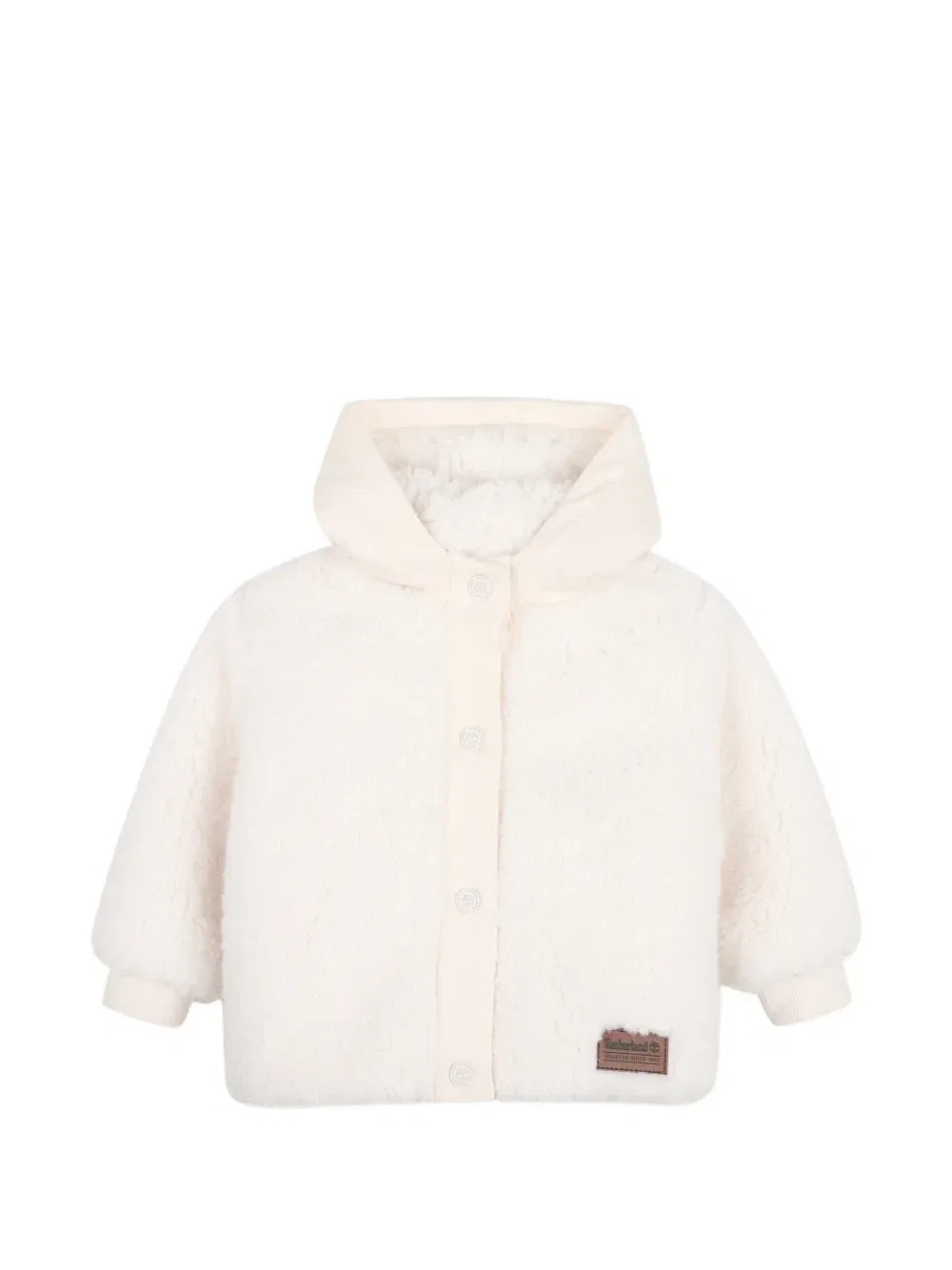 Фактурная куртка с капюшоном Timberland Kids, бежевый