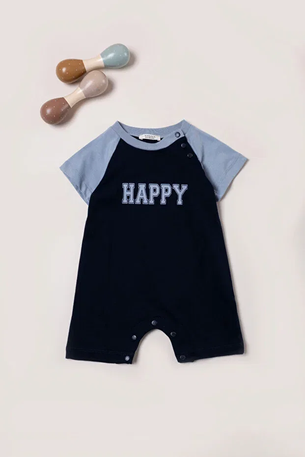 Детский комбинезон для девочек с принтом Vauva, Navy Blue