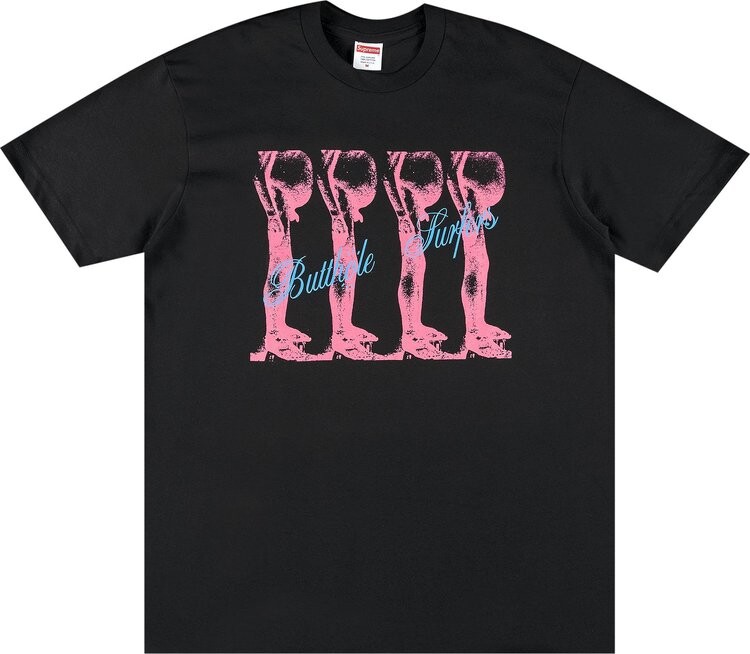 

Футболка Supreme x Butthole Surfers Tee 'Black', черный