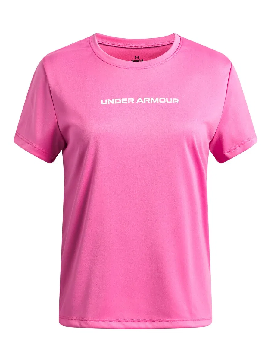 Спортивная футболка UNDER ARMOUR Performance Shirt с логотипом, светло-розового цвета