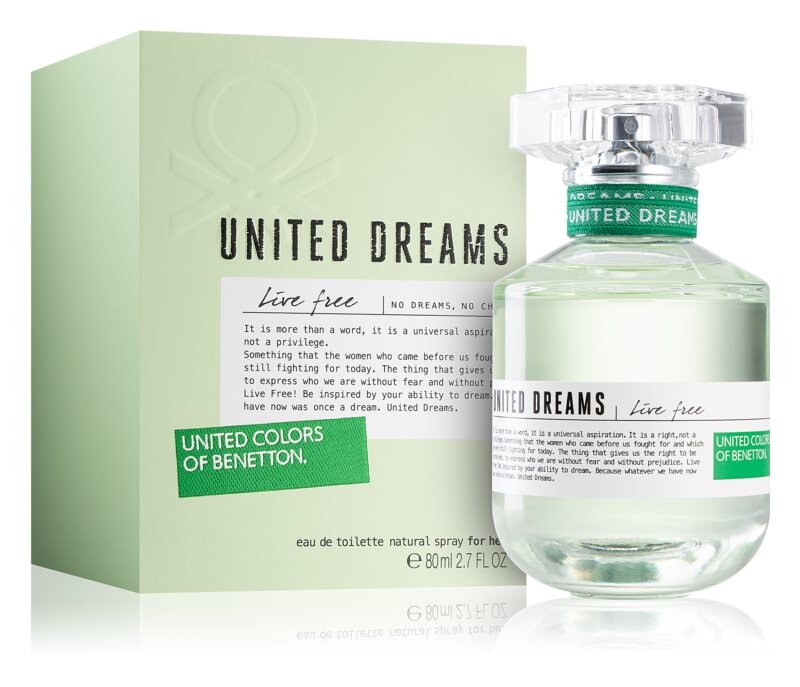 Туалетная вода Benetton United Dreams Live Free — фото 2