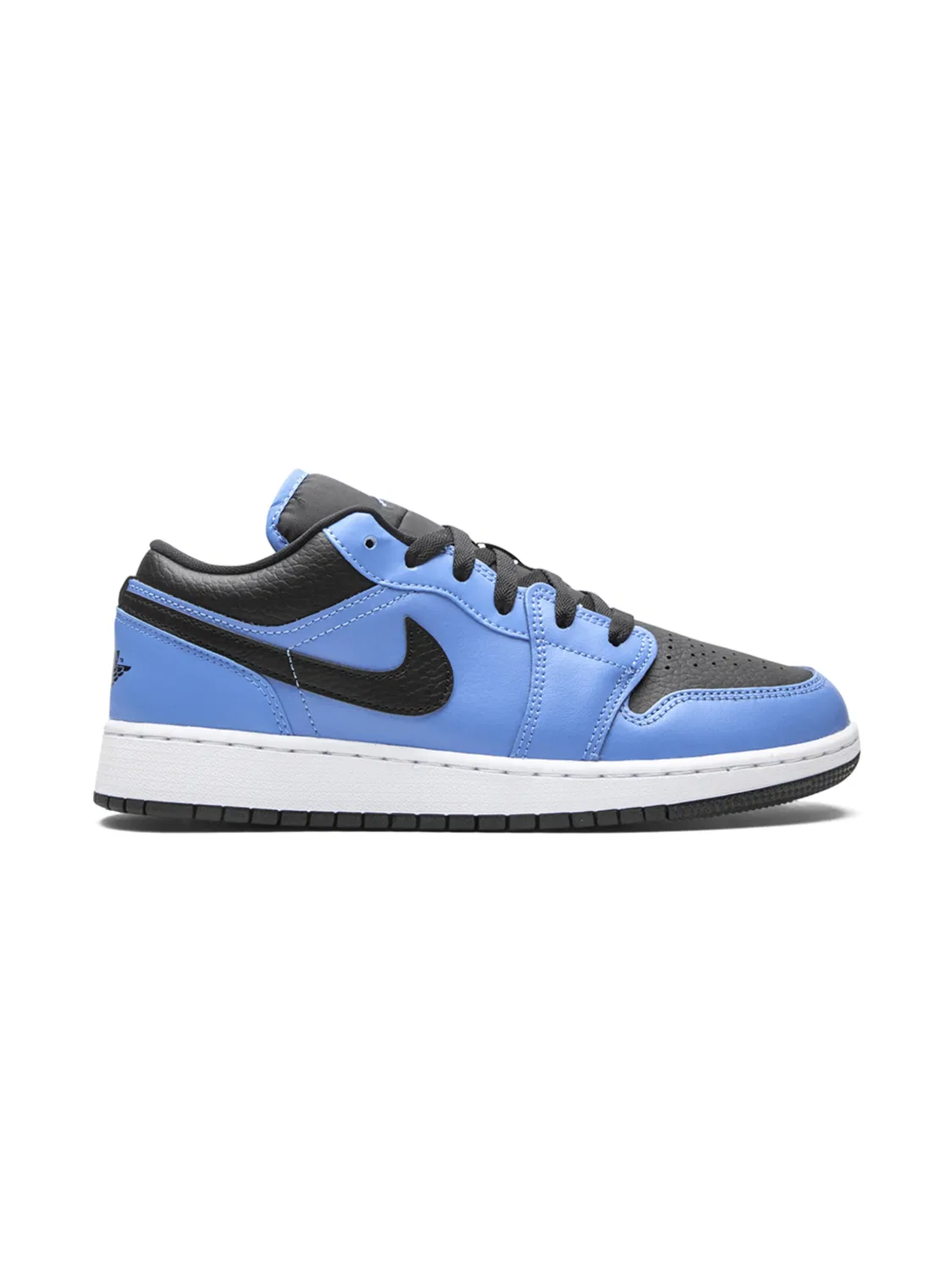 Кроссовки Air Jordan 1 Low "Университетский Синий/Черный" — фото 3