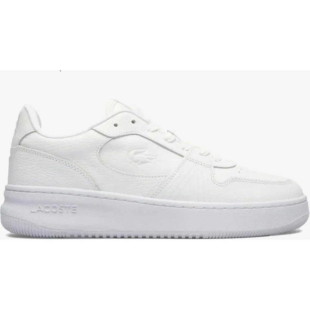 Детские кроссовки из натуральной кожи на шнуровке L001 Leather Lacoste — фото 2