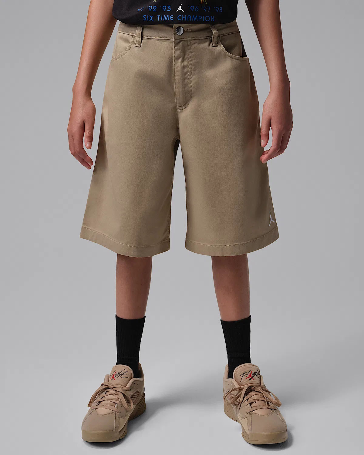 Детские скейтерские шорты Jordan "We Outside", Khaki