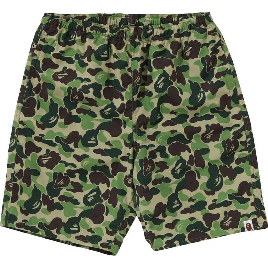 

Шорты BAPE ABC Camo Beach, зеленый